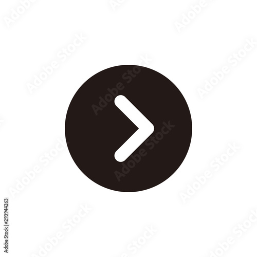 Next arrow icon symbol vector