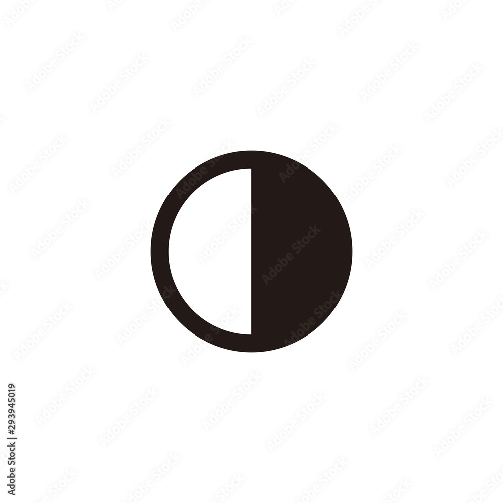 Brightness icon symbol vector Brightness icon symbol vector