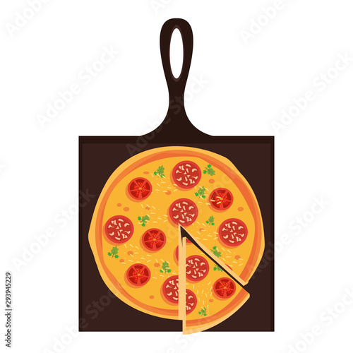 Italian pizza design