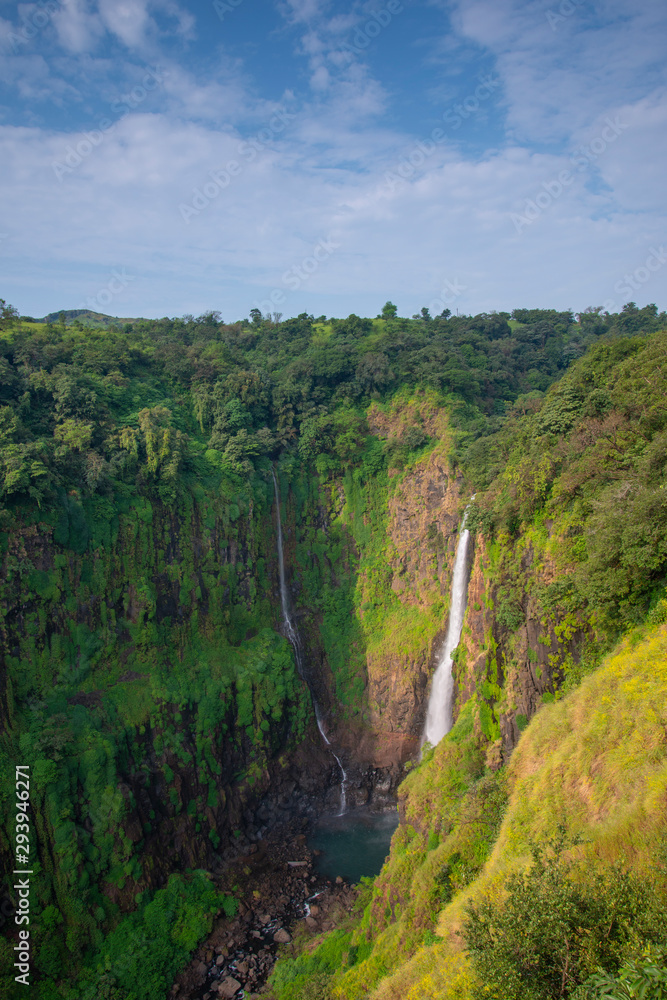 Thoseghar Waterfall near Satara,Maharashtra,India