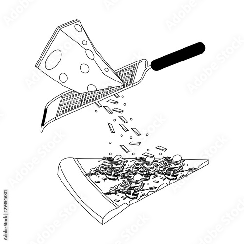 Italian pizza design