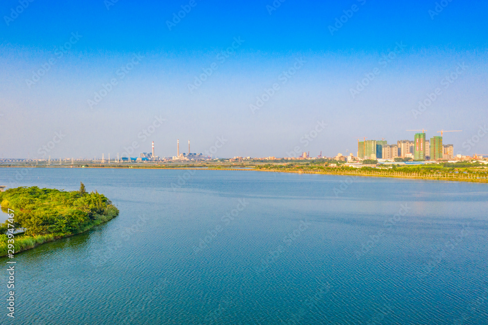 Beautiful scenery in Zhanjiang Bay, Guangdong Province