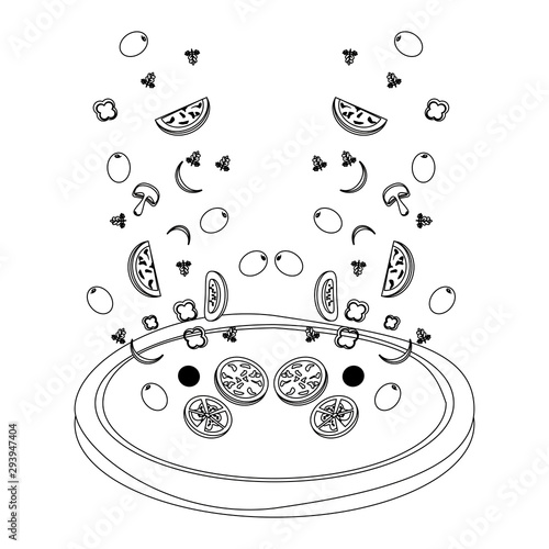 italian pizza design