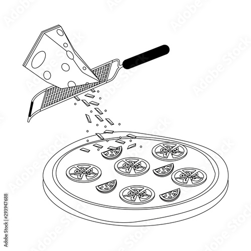 Italian pizza design
