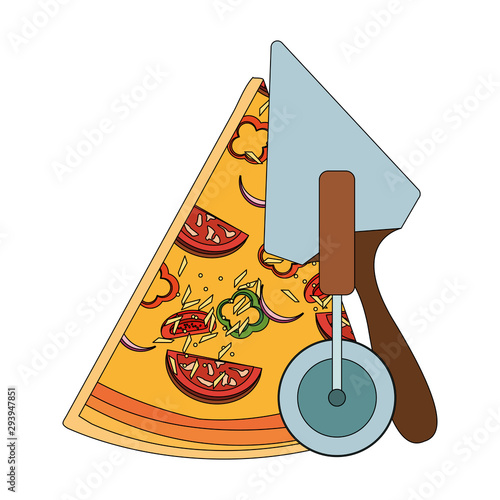 Italian pizza design