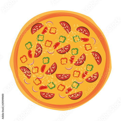 delicious italian pizza design