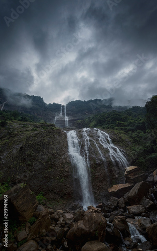 Kynrem Waterfall, Meghalaya, India