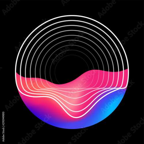 Cycle electronic sound wave