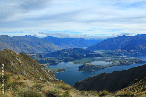 Beautiful Landscape of Roys Peak Wanaka New Zealand