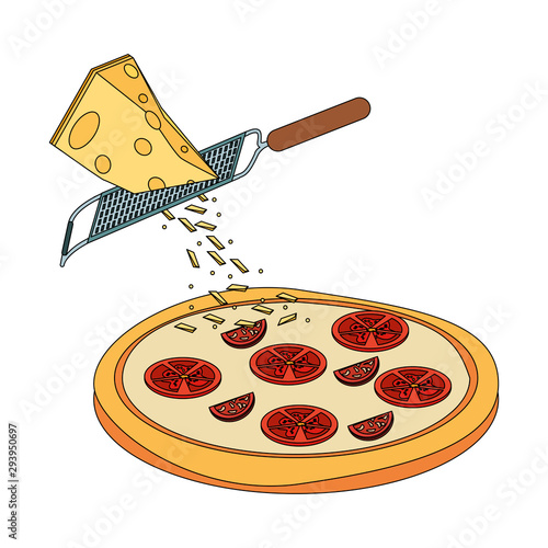 Italian pizza design