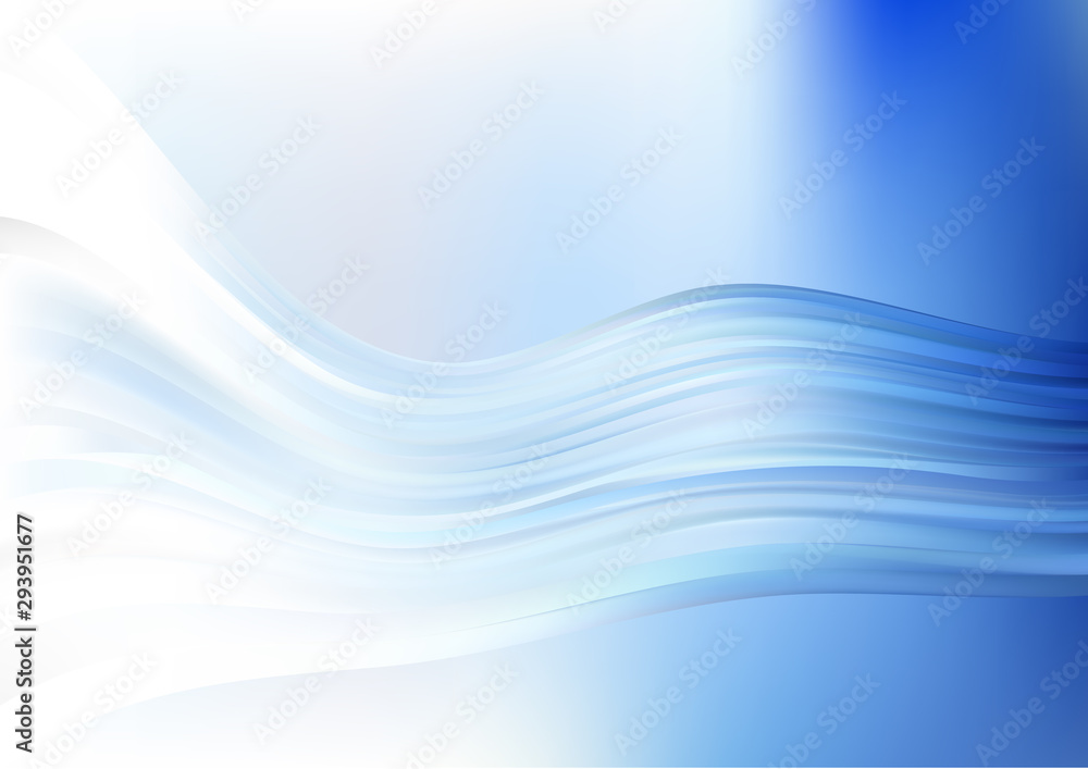 Fototapeta premium Blue abstract creative background design