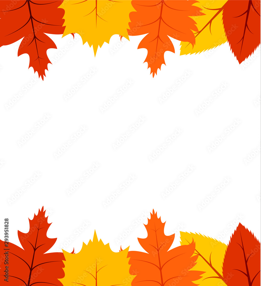 Fototapeta premium autumn, leaves, background expand icon on white background