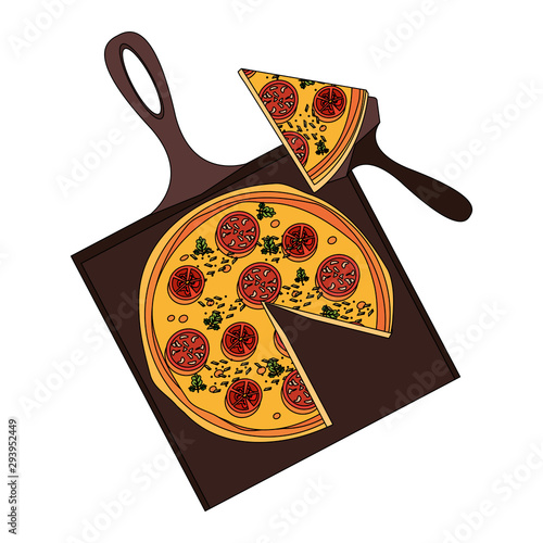italian pizza design