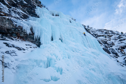 Winter climbing