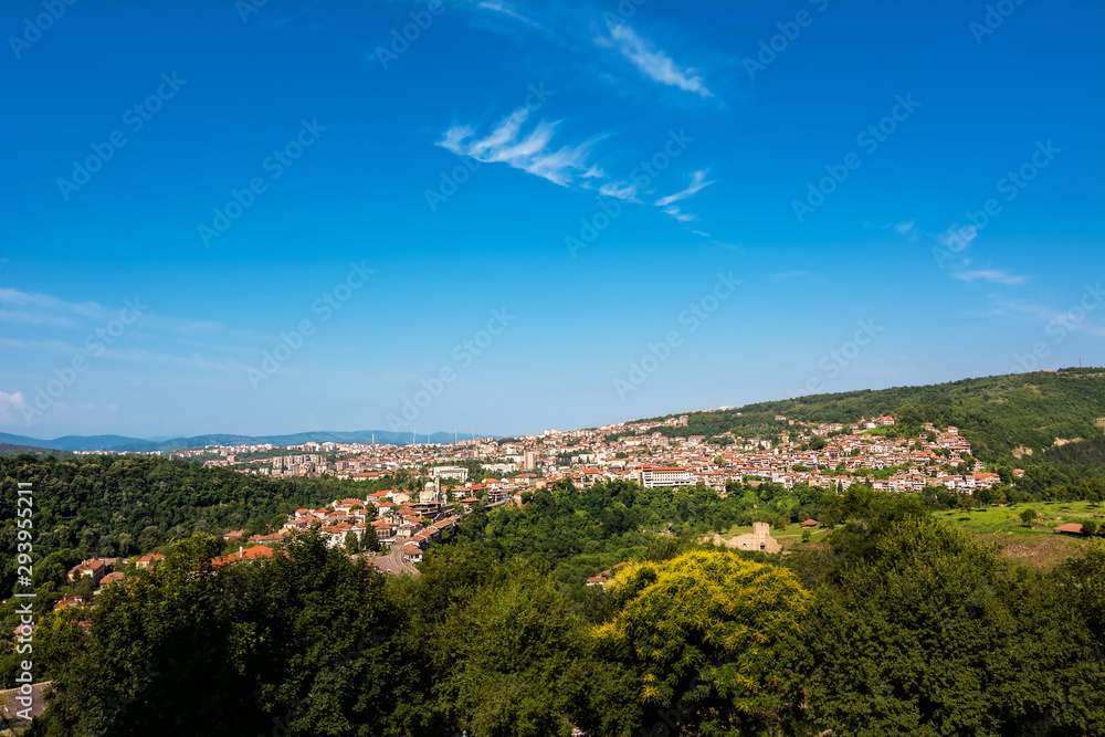 Panorama of Veliko Tarnovo (Bulgaria)
