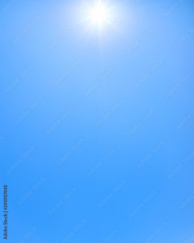 青空 太陽 背景素材 青空 太陽 背景素材