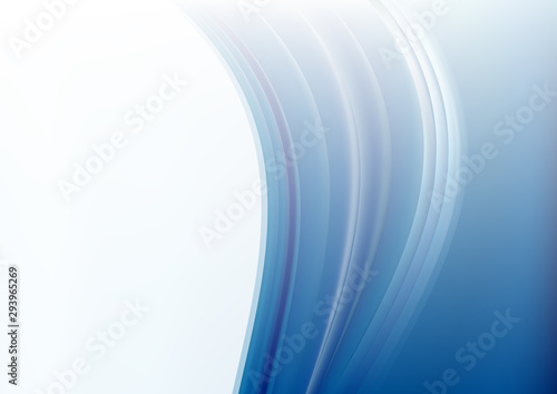 Blue abstract creative background design