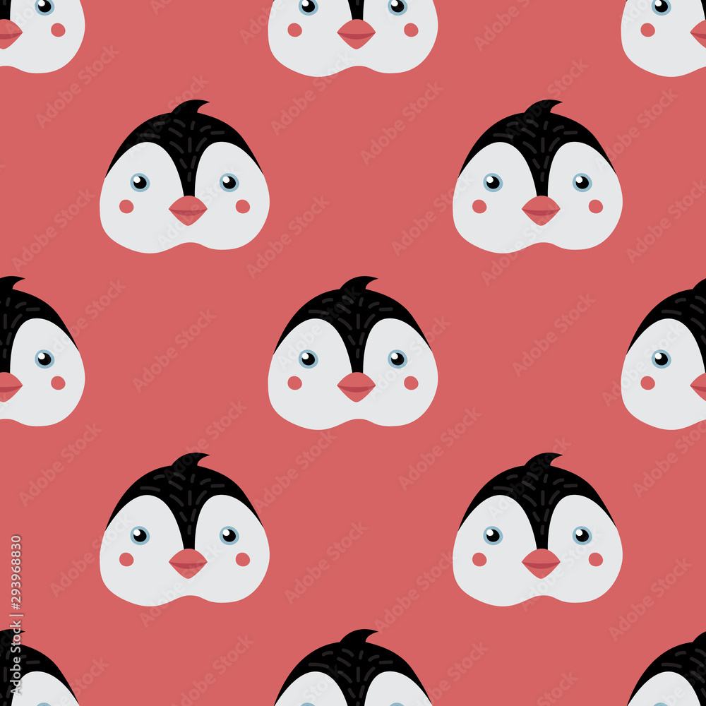 Penguin seamless pattern Penguin seamless pattern