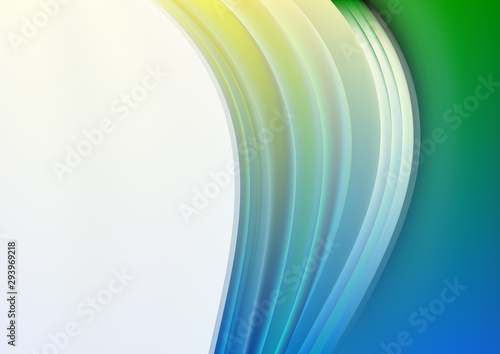 Blue abstract creative background design