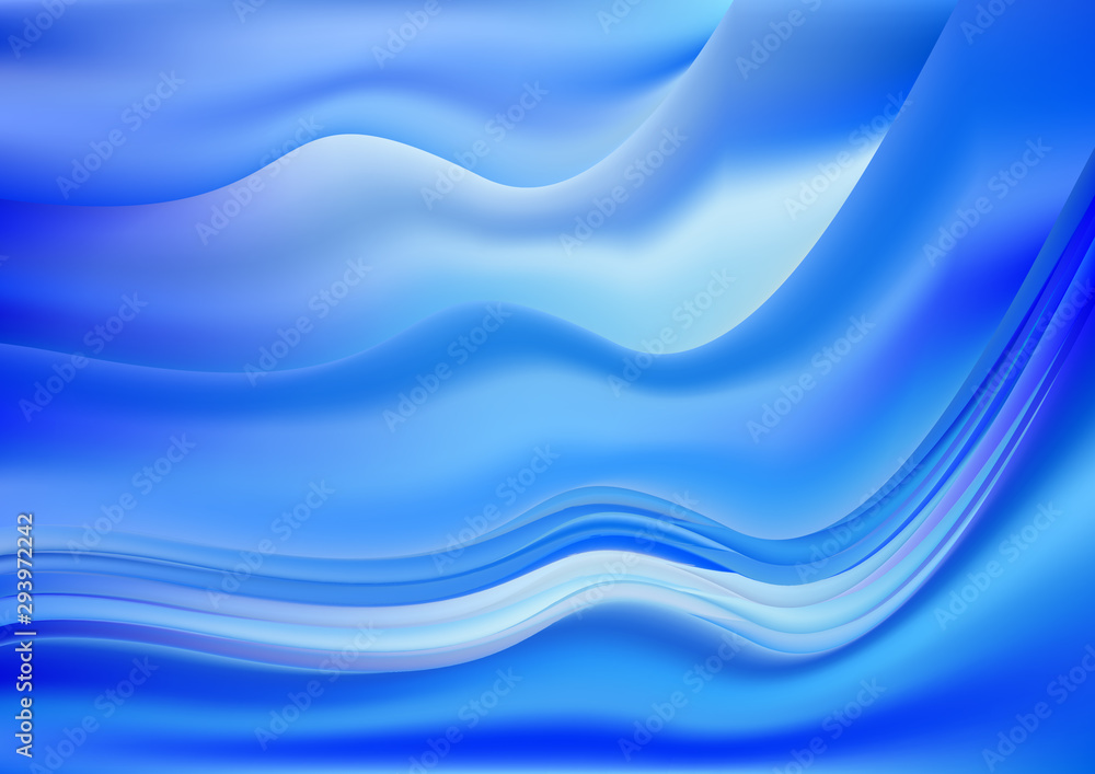 Fototapeta premium Blue abstract creative background design