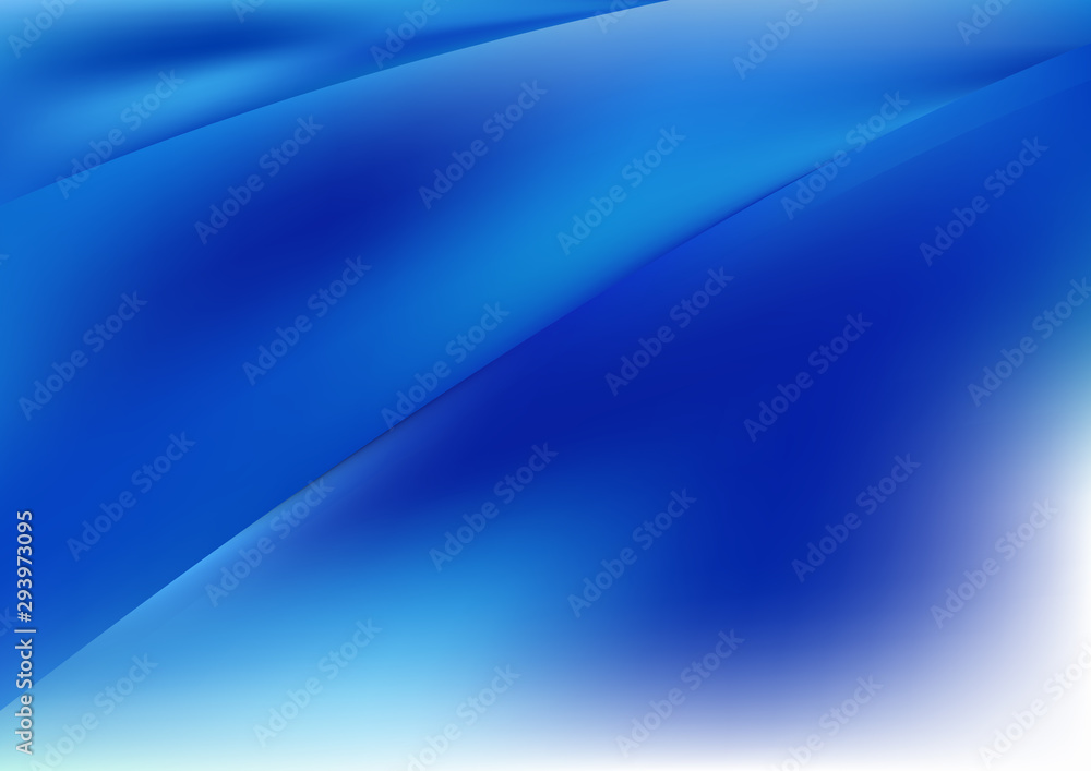Fototapeta premium Blue abstract creative background design