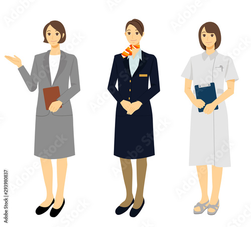 働く女性
