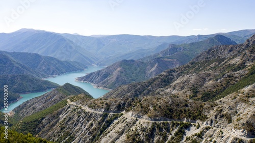 beautiful kozjak lake in northern macedonia