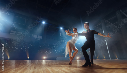 Ballroom dancing. photo