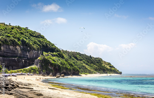 Pantai Pandawa beach on Bali island