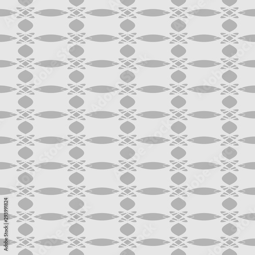 Abstract gray seamless pattern. Fashion graphic background design. Modern stylish abstract texture. Design monochrome template for prints, textiles, wrapping, wallpaper, website. Vector illustration.