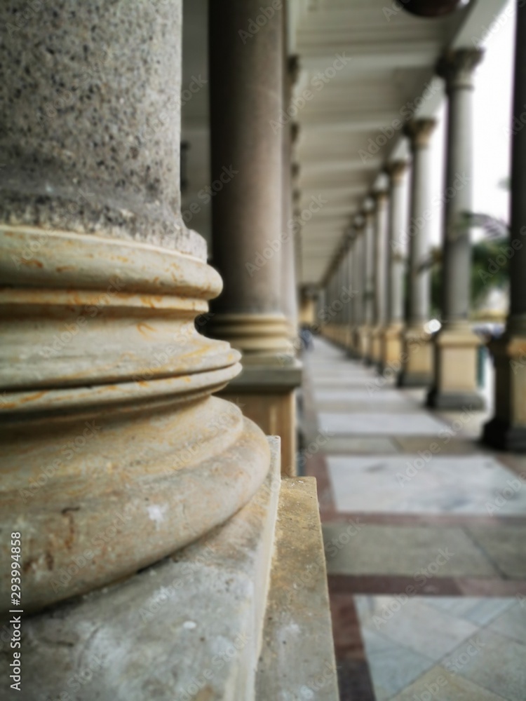 columns of church columns of church