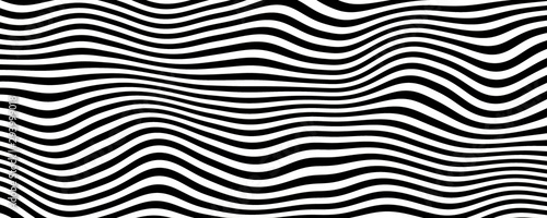 Black and white stripes texture background