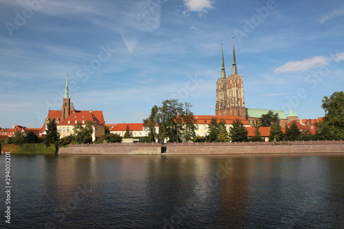 cathedral in wroclaw poland