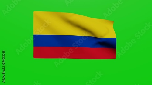 Bandera Colombia. Vídeo
