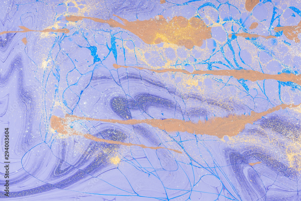 Abstract artwork- marbled effect. Pigment water background. Liquid acrylic- color blot Abstract artwork- marbled effect. Pigment water background. Liquid acrylic- color blot