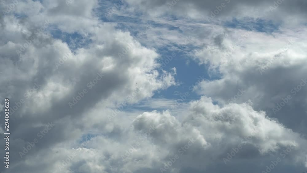 Only sky. Beautiful panorama of blue sky with white clouds. Effect of flying among clouds. Relaxing view of moving transforming clouds. Full HD Time Lapse Only sky. Beautiful panorama of blue sky with white clouds. Effect of flying among clouds. Relaxing view of moving transforming clouds. Full HD Time Lapse