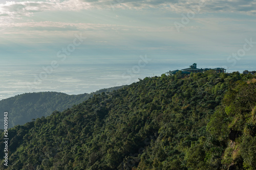 Bangladesh Plains View from Seven sisters falls,Cherrapunjee,Meghalaya,India