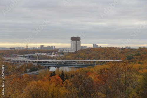 Colourful views of Moscow in October