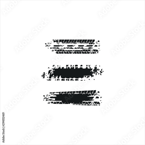 tire mark vector with black illustration of stock  set  logo  texture