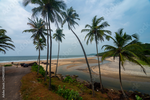 Khawne Beach  in Sindhudurga Maharashtra India Asia