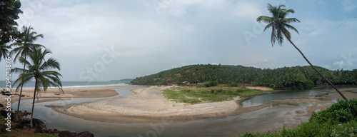 Khawne Beach  in Sindhudurga Maharashtra India Asia