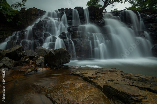 Savdav Waterfall near Kankavli in Sindhudurga,Maharashtra,India,Asia photo