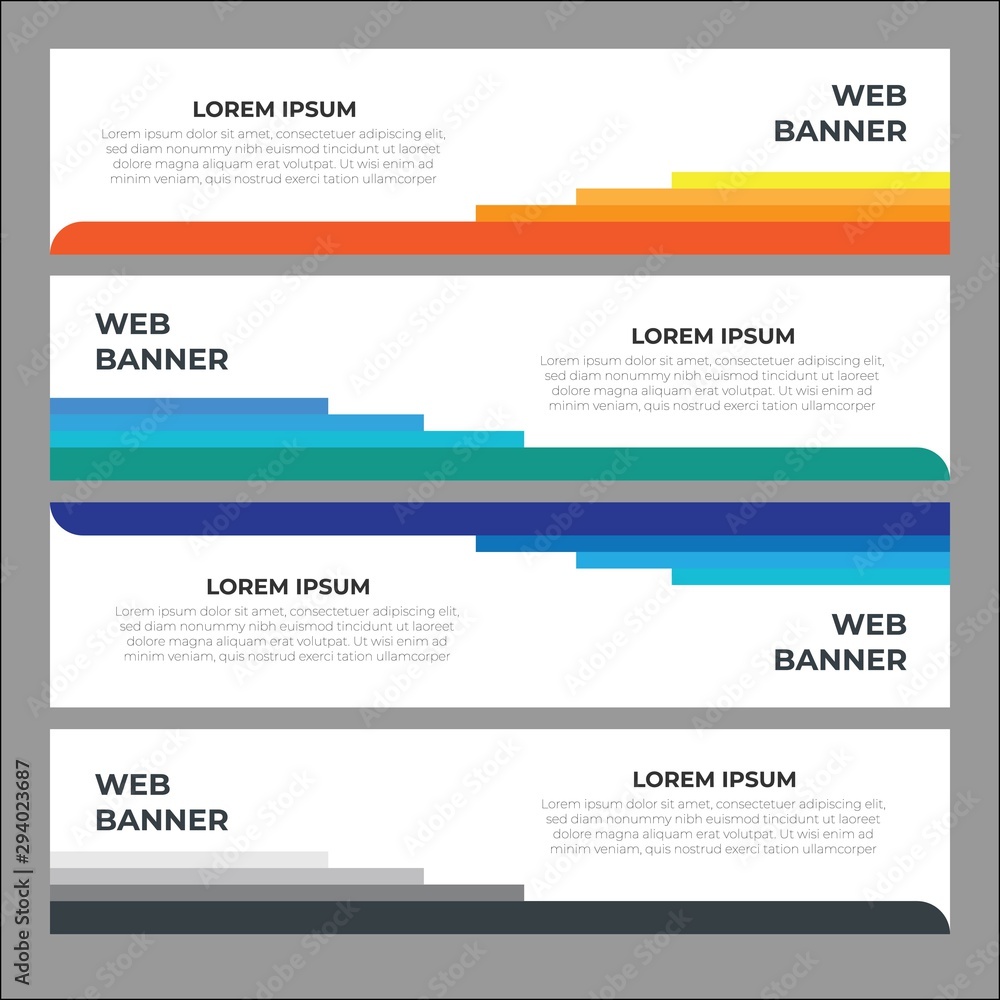 Abstract Creative and Modern Banner Background Design Template. For Website, Social media and banner Abstract Creative and Modern Banner Background Design Template. For Website, Social media and banner