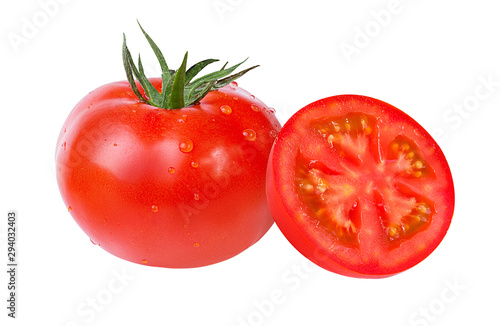 tomato isolated on white background