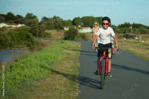 Vélo sur l'île de Ré