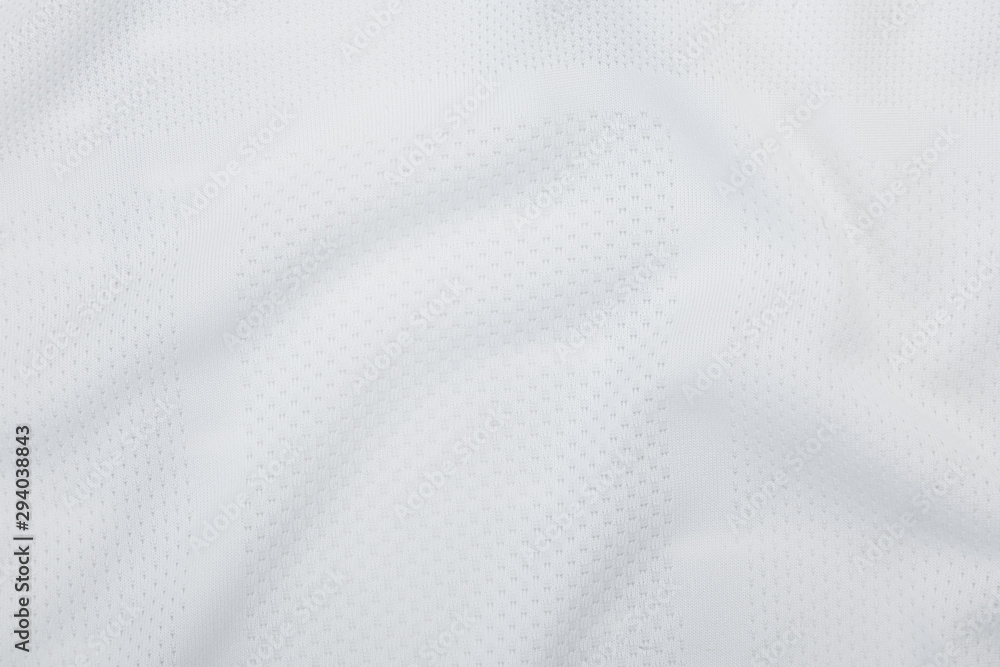Fototapeta premium White fabric texture, Cloth pattern background.