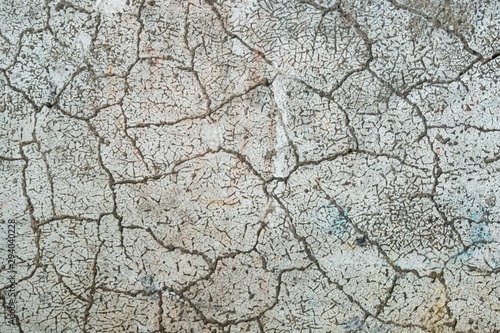 cracked texture of concrete outdoor table