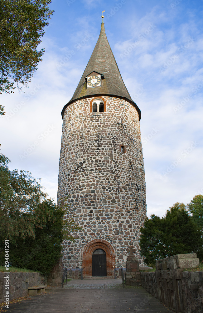 Fototapeta premium old tower of the church