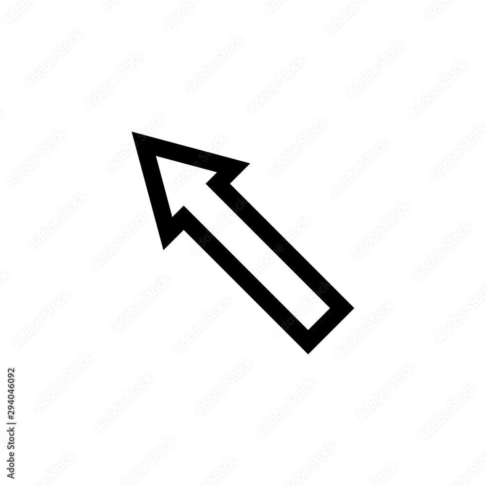 arrow icon vector trendy flat design arrow icon vector trendy flat design