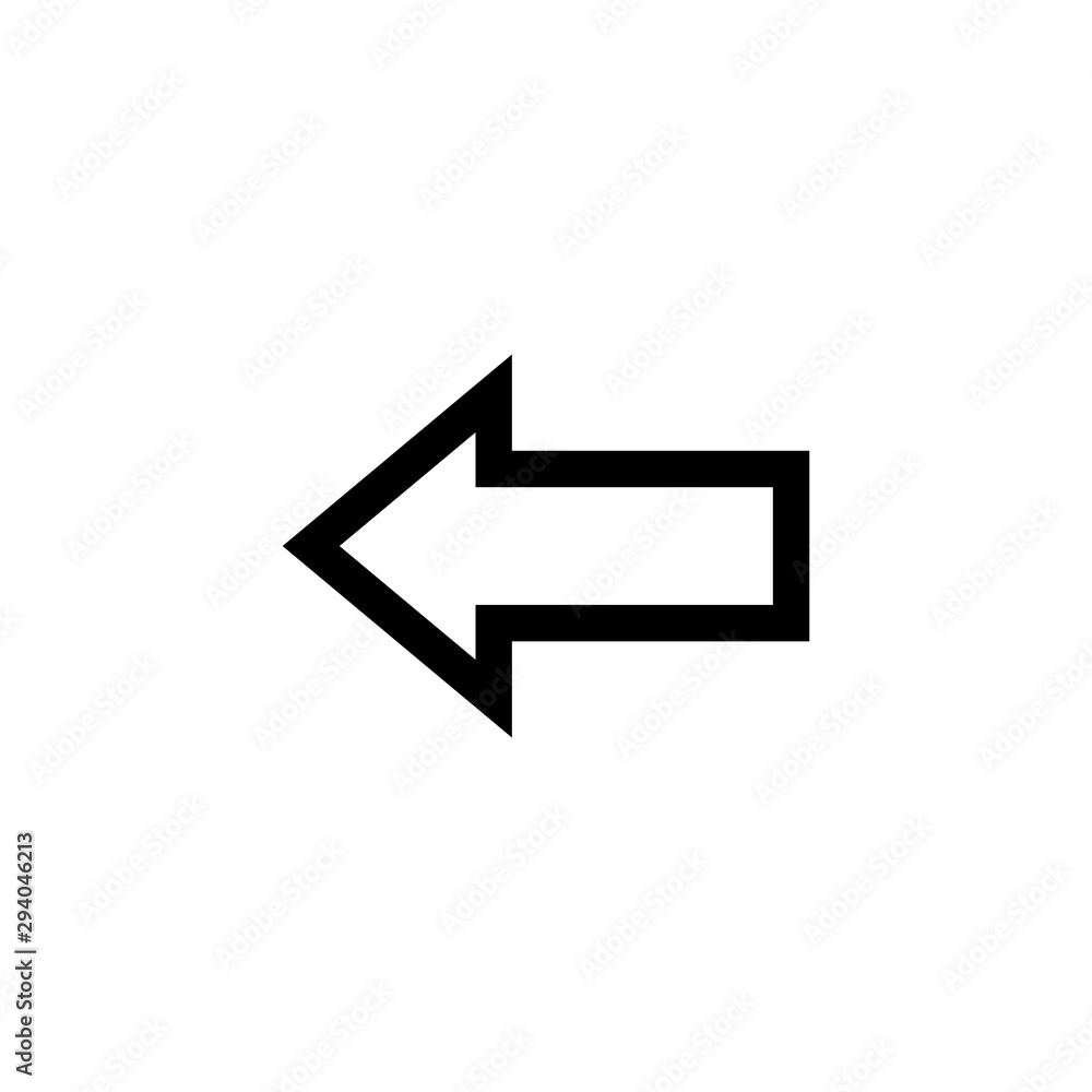 arrow icon vector trendy flat design arrow icon vector trendy flat design
